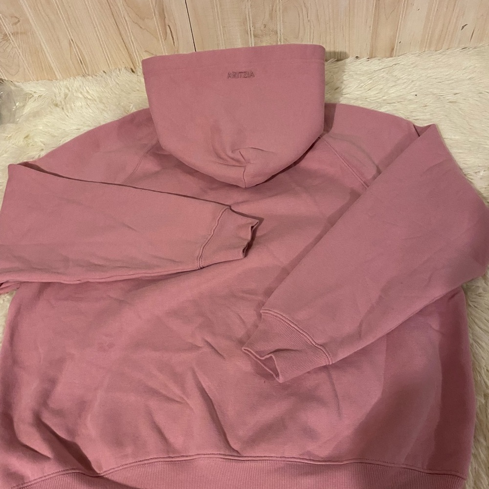 Aritzia Oversized Dusty Rose Comfy Hoodie- NWT - Picture 11 of 14
